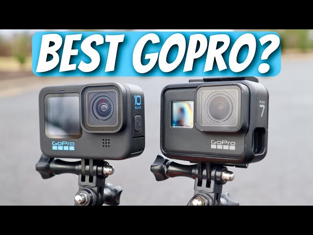 GoPro Hero 10 Black VS GoPro Hero 7 Black Camera Test Comparison