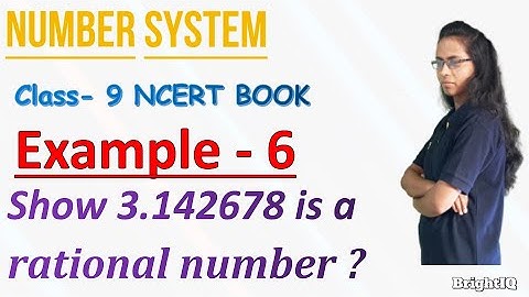 class 9 Math |Example 6| number system| #brightiqclass8and9