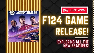 F124 IS HERE!! EXPLORING all THE NEW FEATURES INCLUDING CAREER MODE!!