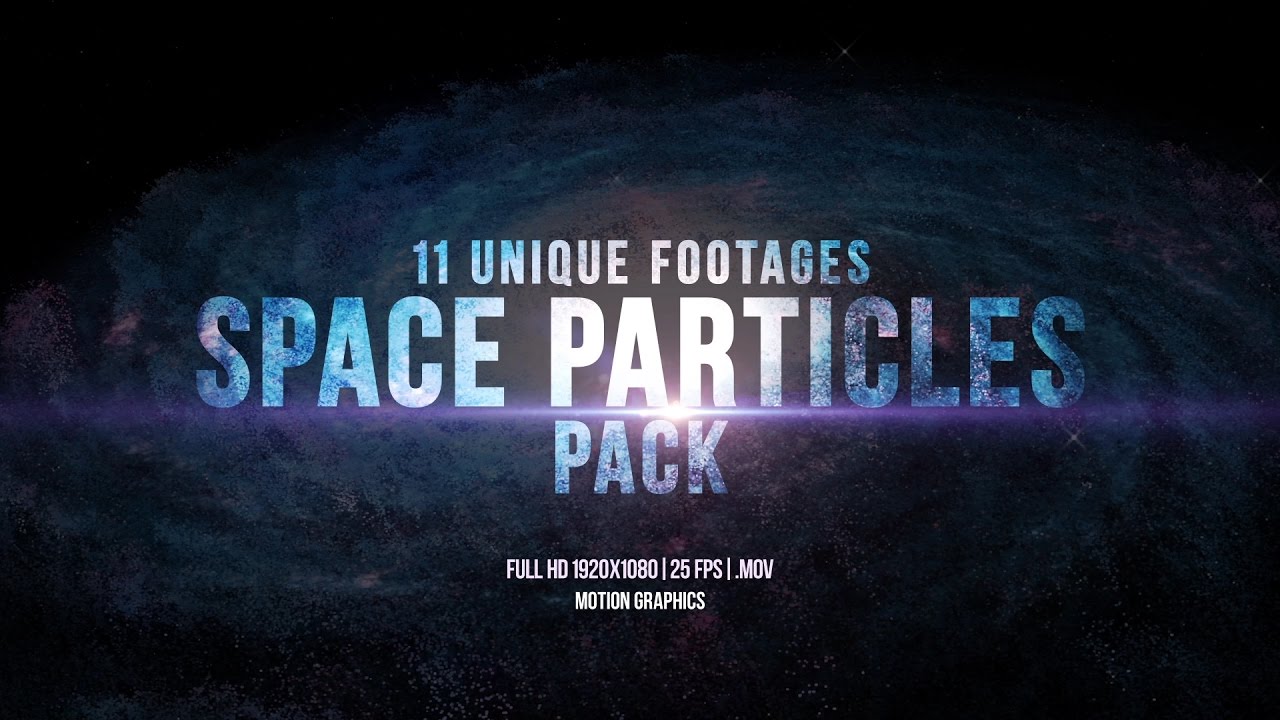 Unique space. Universe Particles.