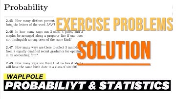 Probability & Statistics for Engineers & Scientists by Walpole | Solution Chap 2