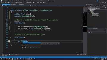 Unity 236 000-2 - Setting up our player bullet and firing
