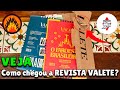 Como chegou a revista valete  unboxing e impresses