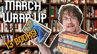 March Reading Wrap Up 13 books! + Shoutouts