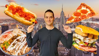 100 Hours of NYC Street Food! (Full Documentary) Cheap Eats \& MORE!