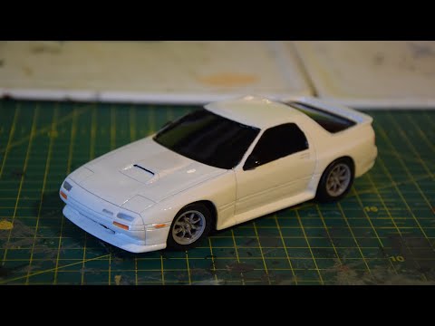 1/32-working!-initial-d-mazda-rx7-fc-aoshima-model