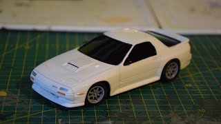 132 Working Initial D Mazda Rx7 Fc Aoshima Model