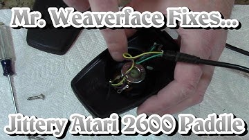How to Fix Atari 2600 Paddle: Jittery Atari Paddle Repair