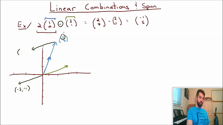 Linear Combinations and Span -- Part I