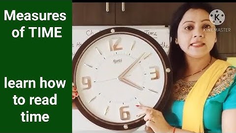 CBSE class 3 Maths chapter 9 Measures Of Time video no 1