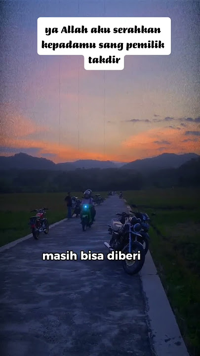 ya Allah aku serahkan kepadamu sang pemilik takdir #viralvideo #motivasihidup #katahatimotivasi