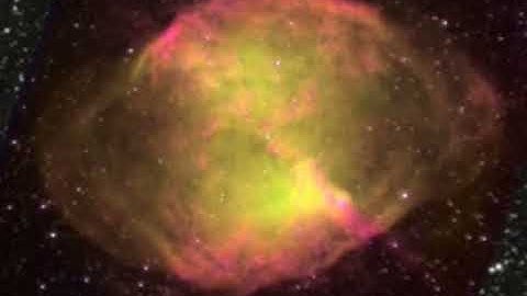 Zoom into Dumbbell Nebula