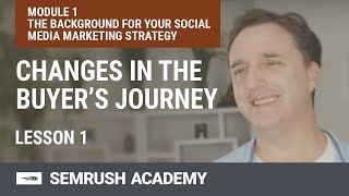 Changes in the Buyer’s Journey | Lesson 1/27 | SEMrush Academy