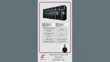 POJU tool magazine｜high speed warehouse type tool-magazine(En)