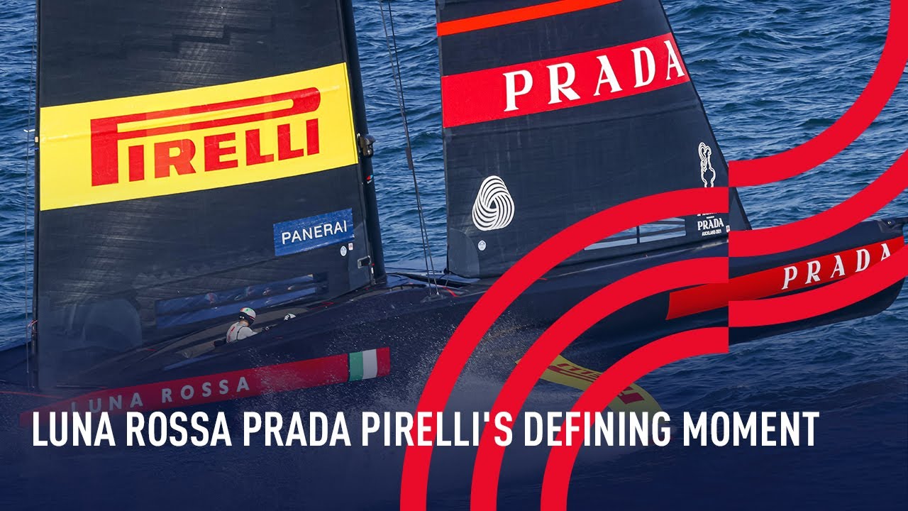 ⁣Luna Rossa Prada Pirelli's Defining Moment