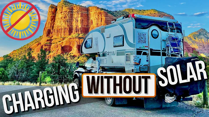 Charge Your RV WITHOUT Solar or a Generator // Alternator Charging // Off-Grid Power