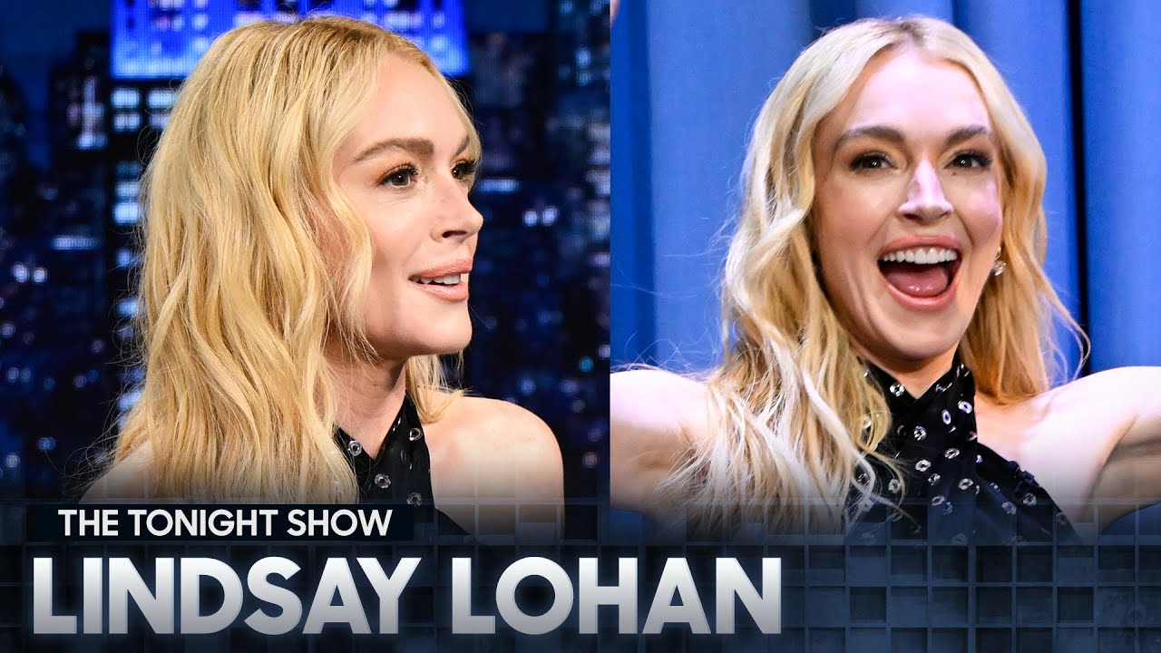 Lindsay Lohan Talks Freakier Friday and the Return of Pink Slip, Plays Whisper Challenge