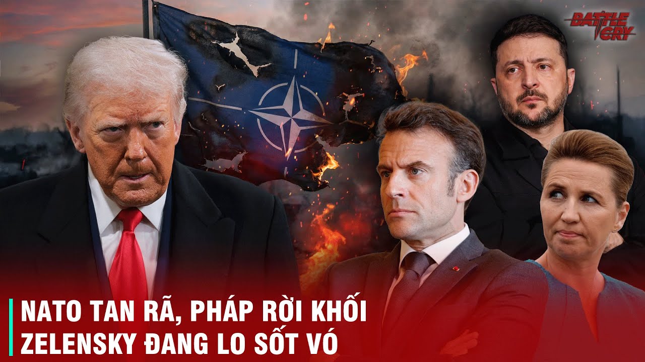 NATO TAN RÃ VÀ CƠN ÁC MỘNG CỦA ZELENSKY: KHI TRUMP ĐÒI MUA GREENLAND VÀ PHÁP DỨT ÁO RA ĐI