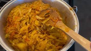 Cabbage with boiled potatoes, this recipe is for every occasion!