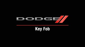 Key Fob | How To | 2020 Dodge Grand Caravan