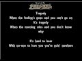 The Lyrics Of The Bee Gees- Tragedy