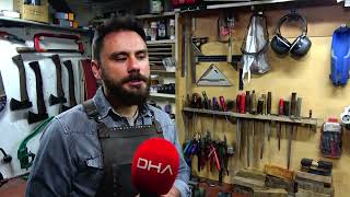 Madenci Pantalonunu Presleyip Bıçak Yaptı Türkiye Birincisi Oldu