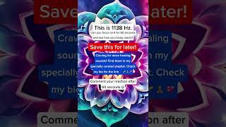 ⏳ Only 1% Can Finish This #1138Hz Challenge for 60 Seconds. Are You One of Them