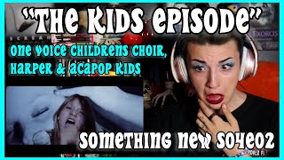 REACTION | ONE VOICE CHILDREN'S CHOIR 'BELIEVER', HARPER 'FALLING' & ACAPOP! KIDS 'MY TURN' | S04E02