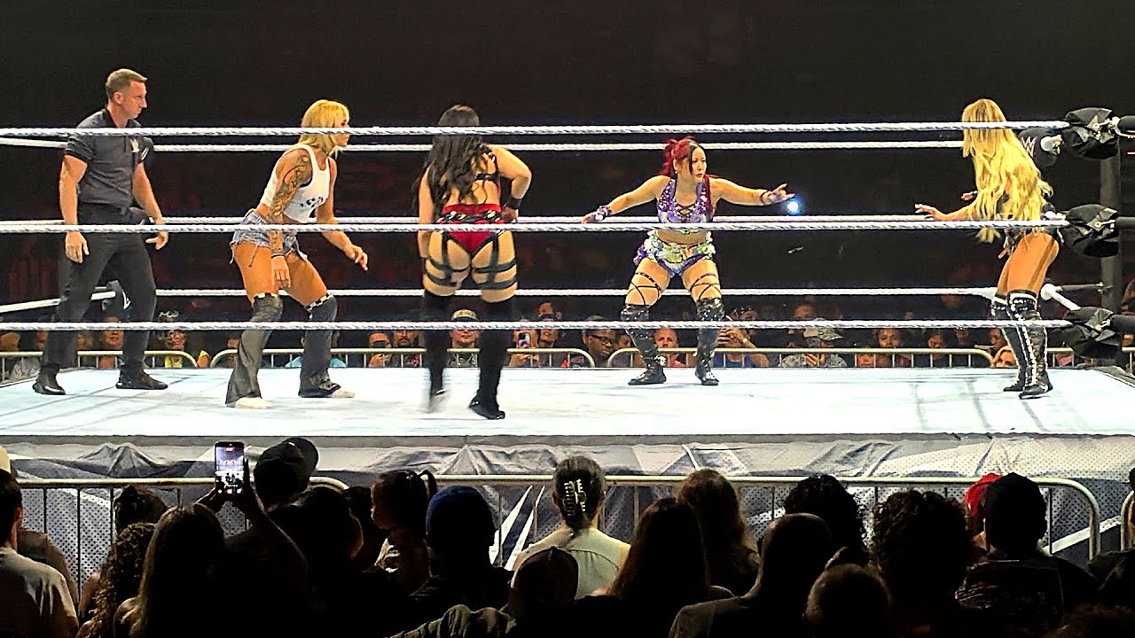 Liv Morgan vs Sol Ruca vs Iyo Sky vs Stephanie Vaquer Full Match - WWE Live 10/18/2026