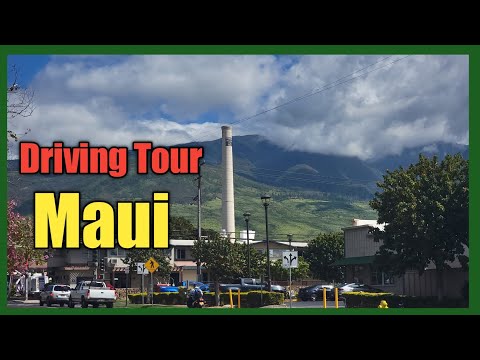Maui Hawaii Travel Guide Lahaina To Kahului Scenic Road trip Drive Things to Do Vlog
