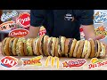 EATING ONLY Fast Food Cheeseburgers for 24 HOURS // Blind Taste Test