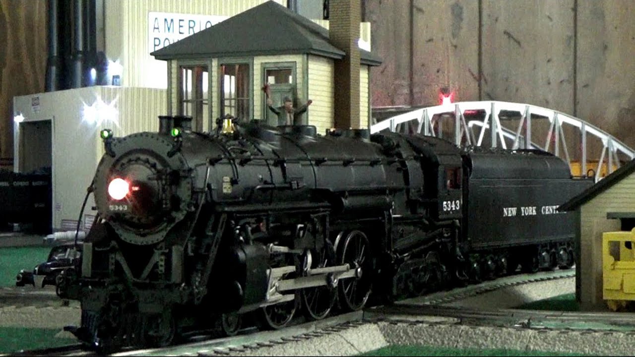 NYC Steam Era Passenger and Freight Trains in O-Gauge HD