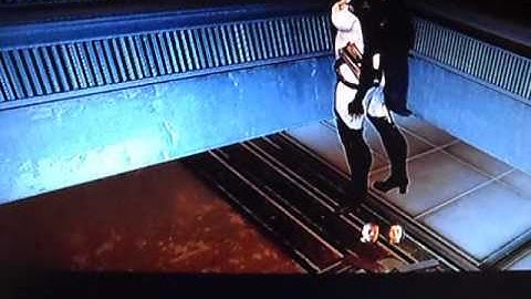 Mass Effect 2 floating Miranda