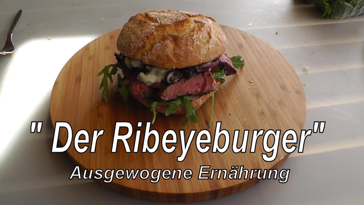 Ribeye Burger - YouTube