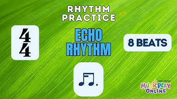 Sixteenth and Dotted Eighth Notes: Echo Rhythm 2