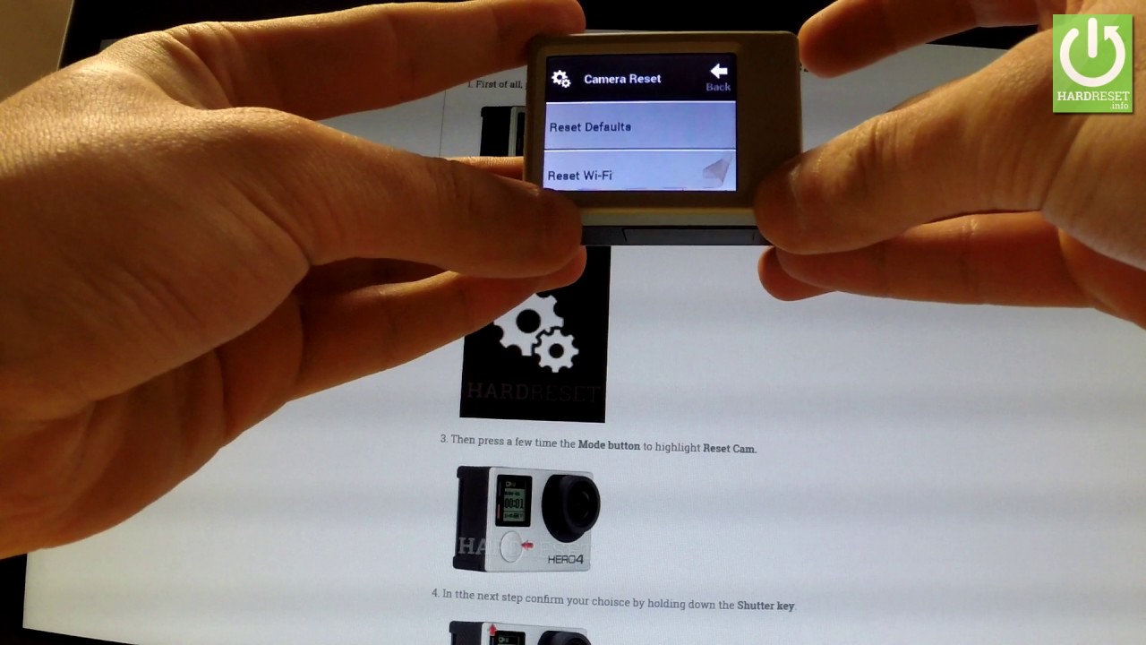 Reset Wi Fi Settings Gopro Hero 4 Silver How To Hardreset Info Reset Wi Fi Settings Gopro Hero 4 Silver How To Hardreset Info