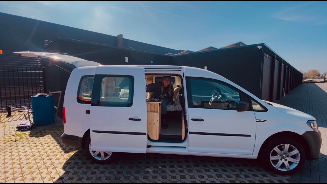 🚐 Micro Camper Conversion - Volkswagen Caddy MAXI - VAN TOUR - Camper ...
