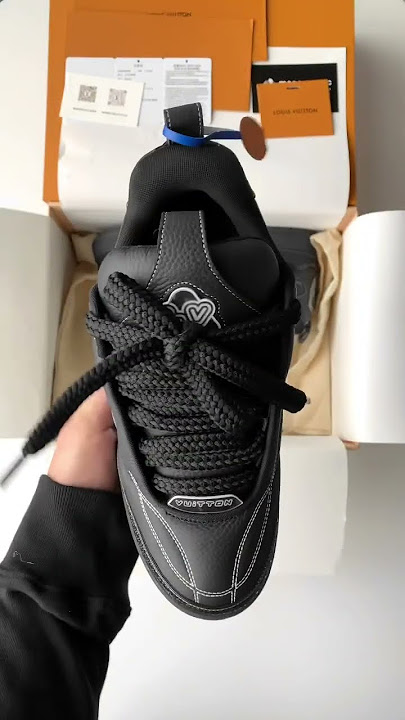 ASMR How To Lace Louis Vuitton Sneakers 👟 What shoe do you wanna see