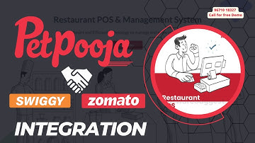 Pet Pooja Software Zomato Swiggy integration || Petpooja Restaurant Billing Software || 9671018327