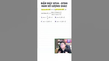 Bấm Máy Max-min Hàm số lượng giác - toán 11 #shorts
