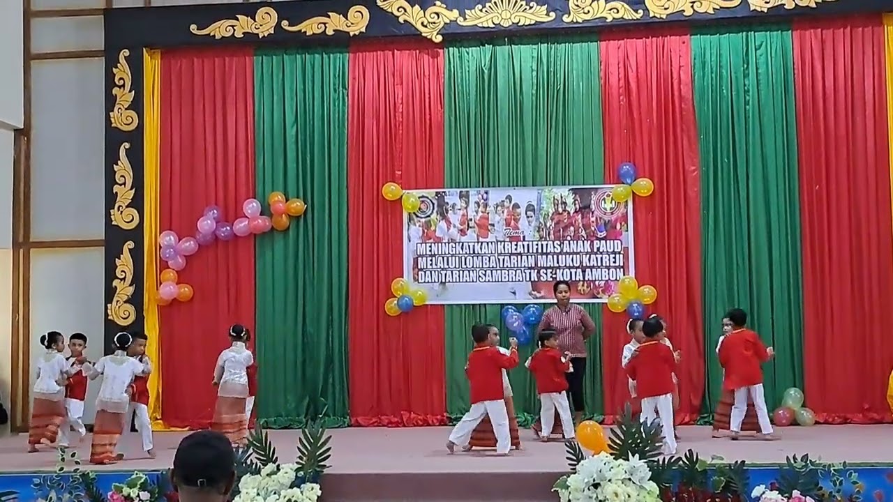 TK TALENTA - Juara I - Lomba Tarian Maluku Katreji Tingkat TK Se - Kota Ambon...