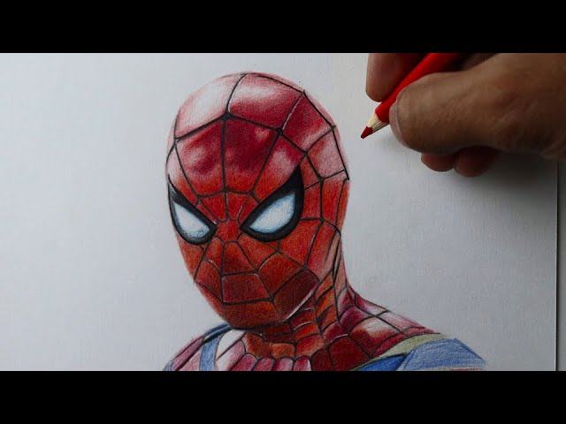 Como Desenhar O Rosto Do Homem Aranha