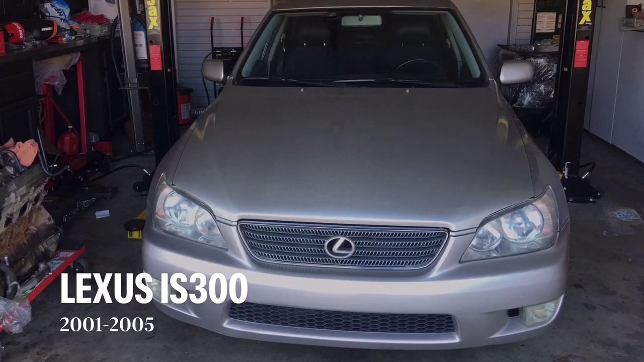 2001-2005 Lexus IS300 - Timing Belt Replacement - YouTube