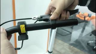 Kugoo G2 Pro Replacement Acceleration Dial Video Tutorialkugoo G2 Pro更换加速指拨