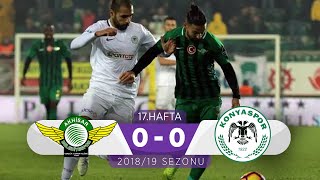 Akhisarspor (0-0) Konyaspor | 17. Hafta - 2018/19