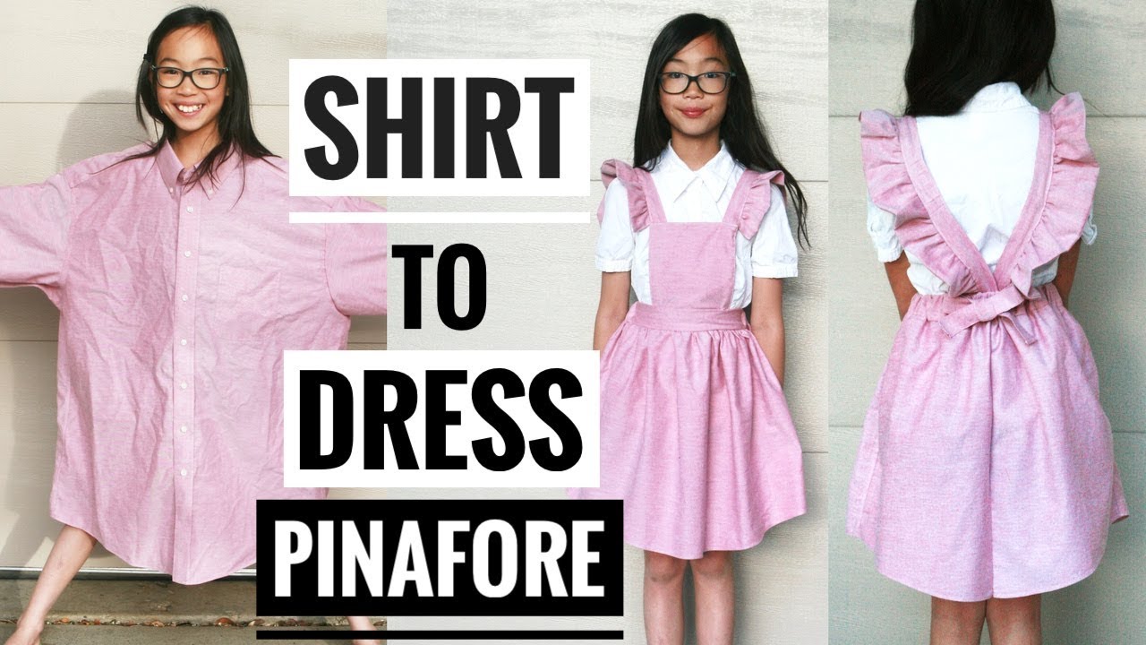 t shirt pinafore dress