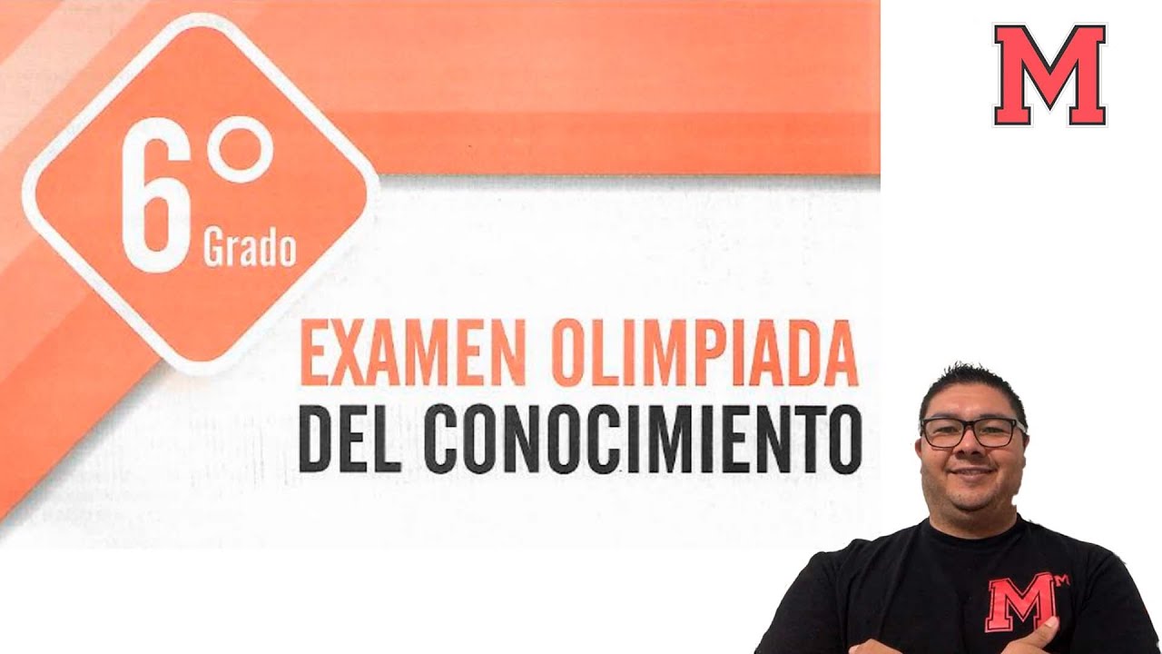 Examen Olimpiada del Conocimiento infantil| Matemáticas paso a paso