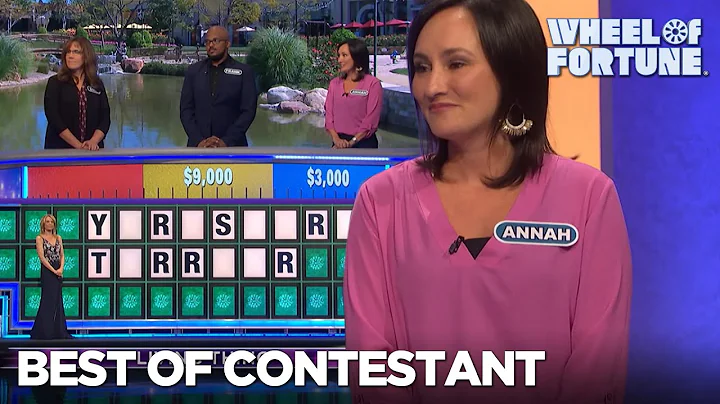 Best Of Contestant Annah | Wheel Of Fortune