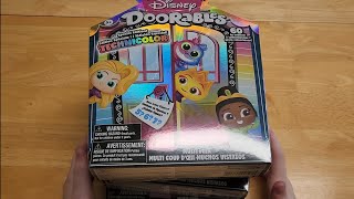 unboxing more technicolor disney doorables