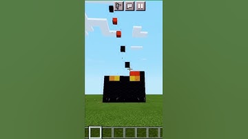 Magma Cube Falling Logo Moment Statue in Minecraft #shorts